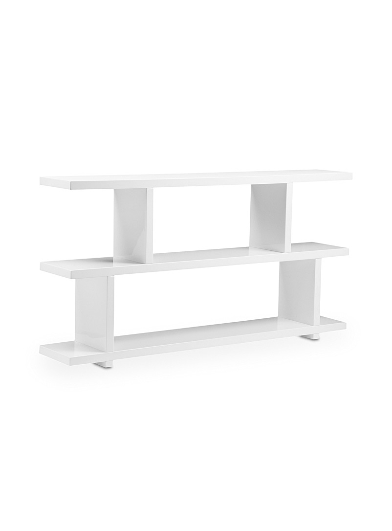 Miri white asymmetrical shelf product image 3