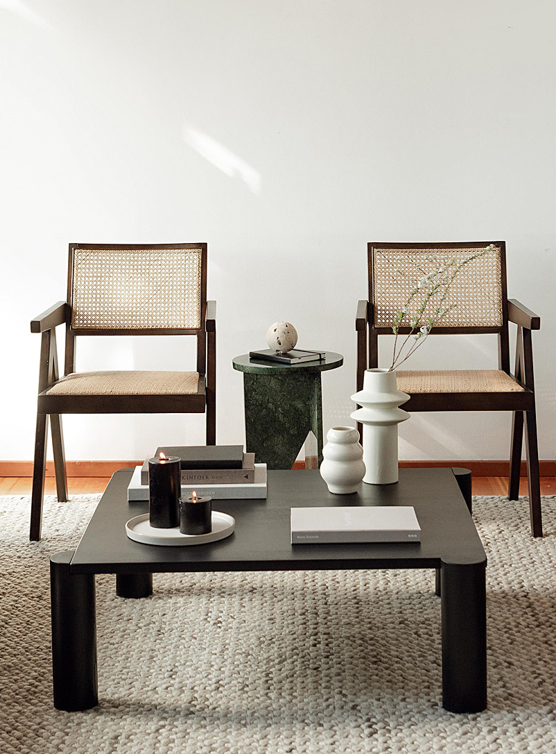 Takashi Rattan Accent Chairs Set Of 2