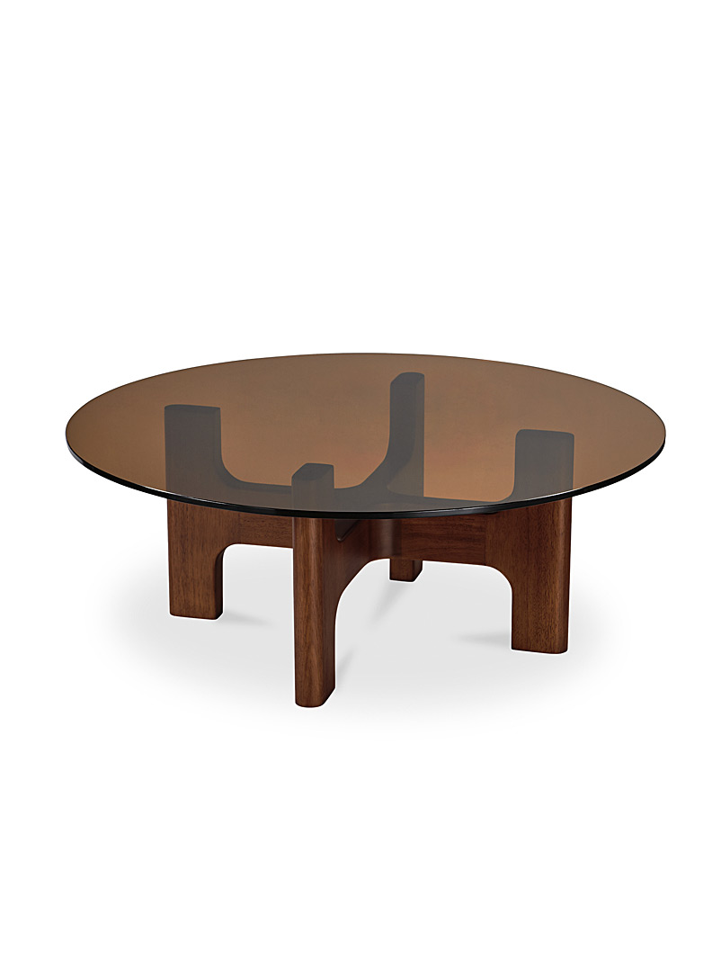 Luke retro-modern amber coffee table product image 2