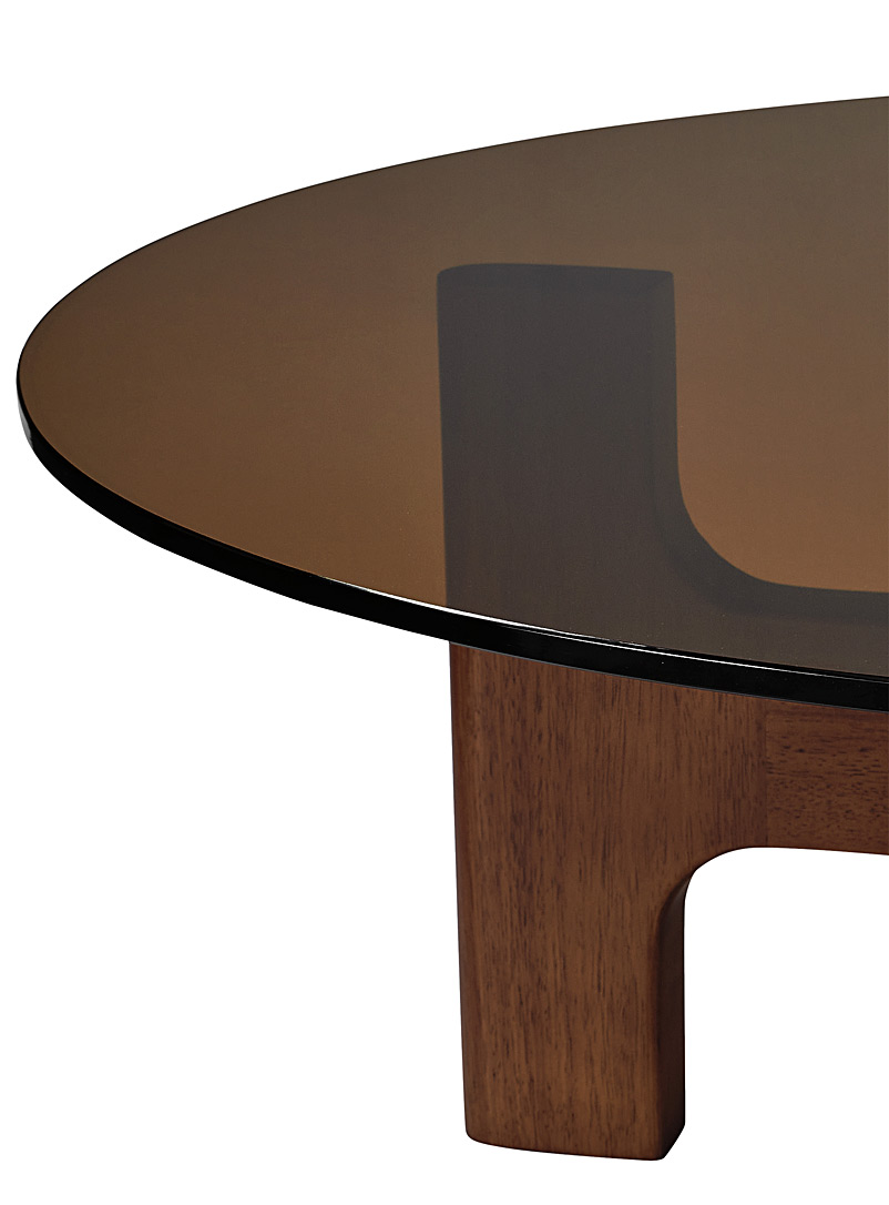 Luke retro-modern amber coffee table product image 3