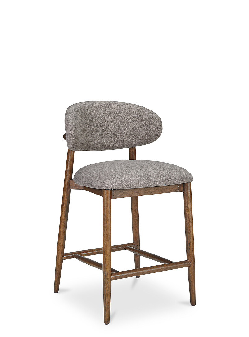 Ellie upholstered counter stool product image 2