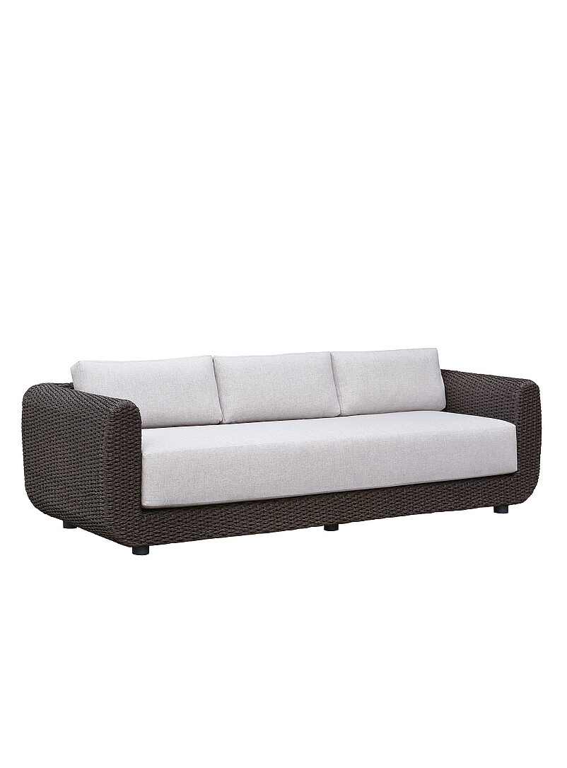Soma wicker-like outdoor sofa product image 2