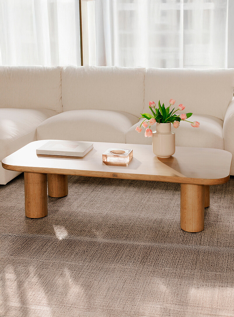 Anders Rustic Oak Coffee Table
