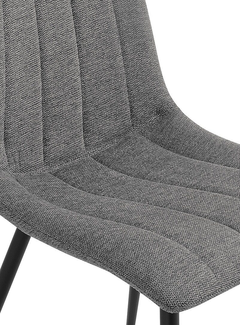 Alibi vertical quilted-effect dining chairs Set of 2 product image 3