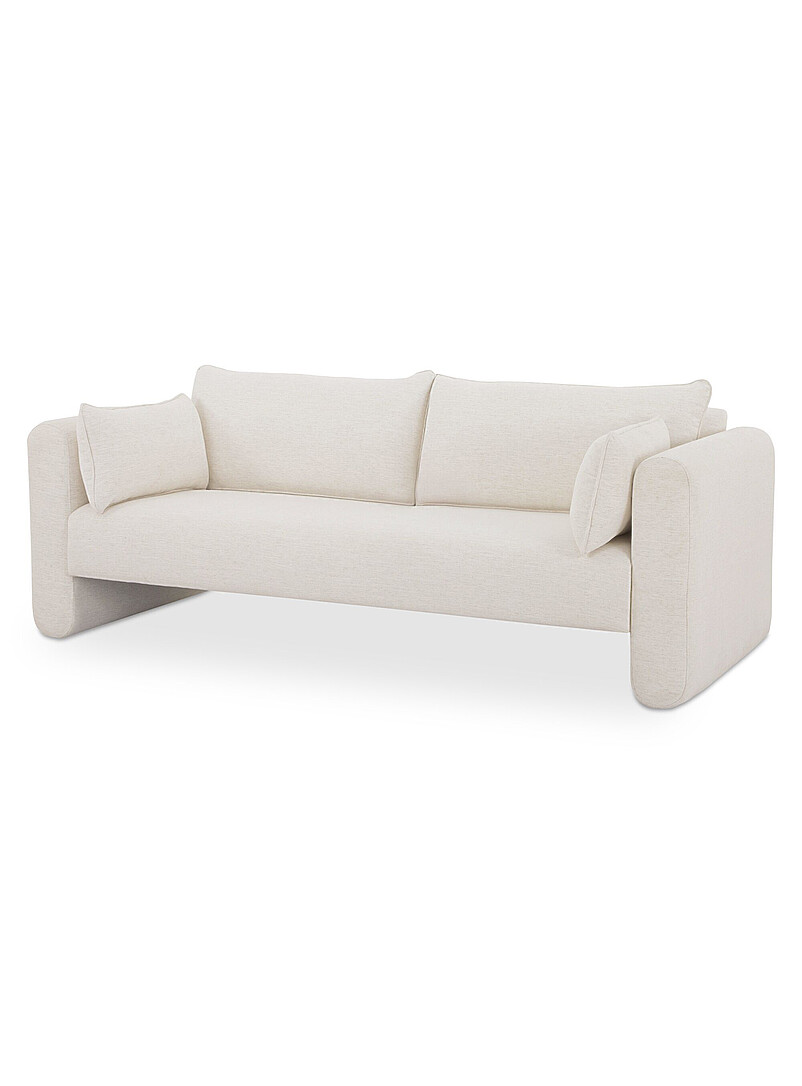 Moore oat-coloured sofa product image 2