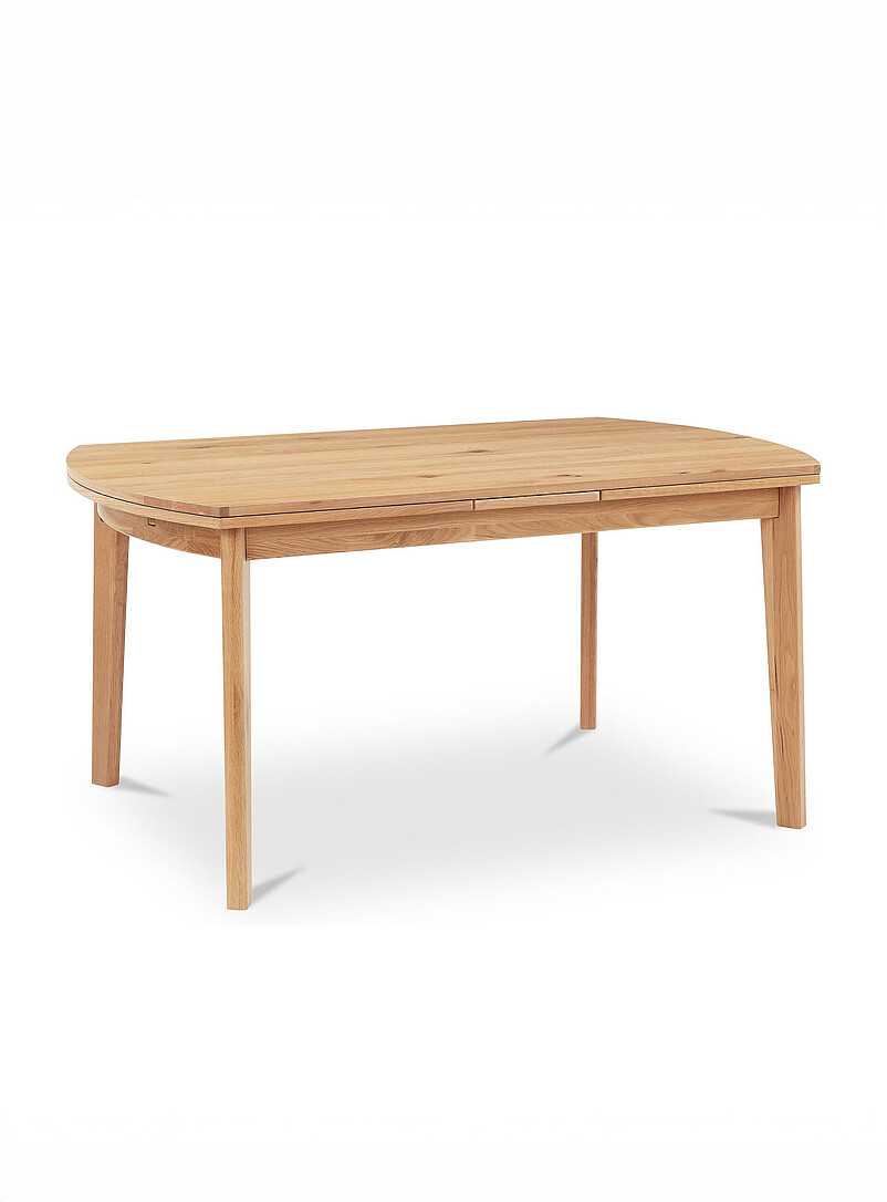 Copenhagen oak wood table with extensions product image 3