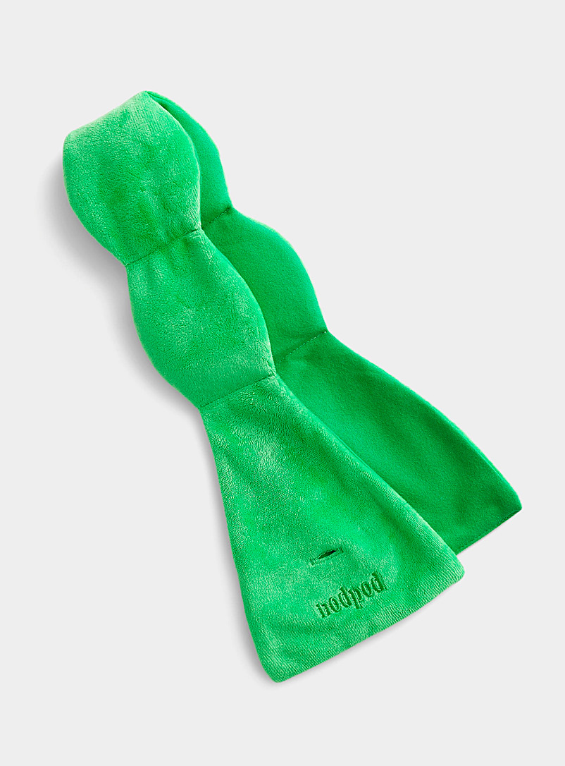 Nodpod: Le masque de sommeil lesté Vert pour femme