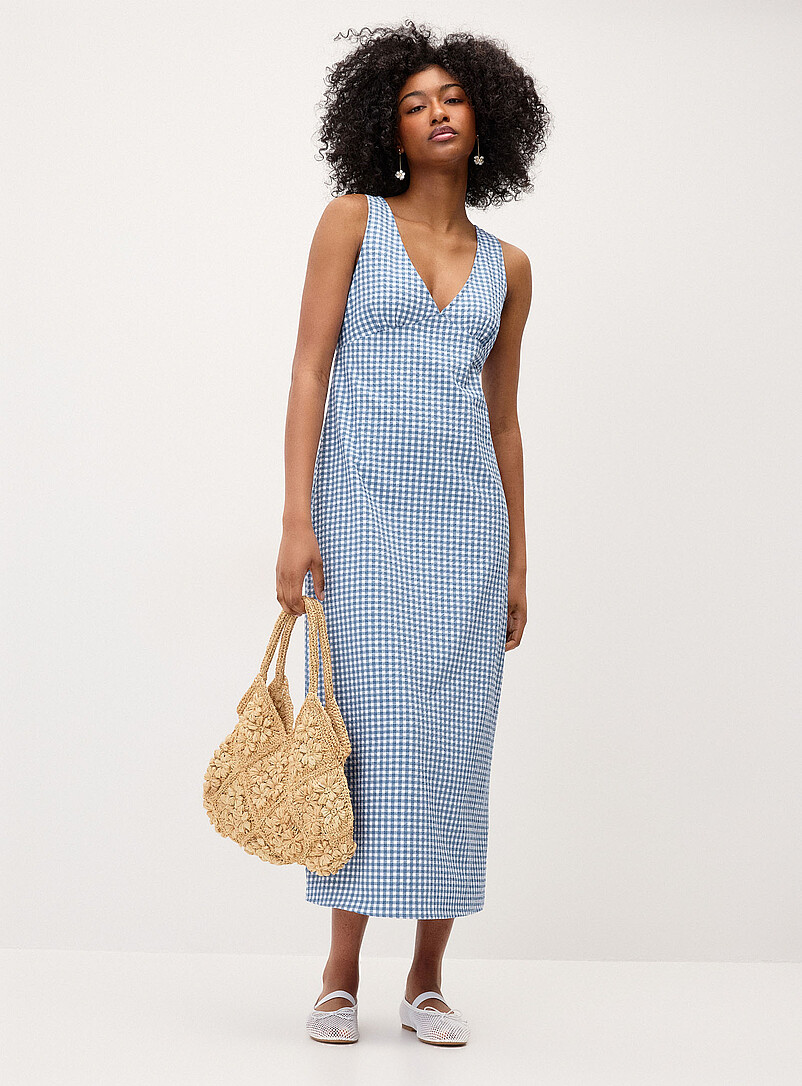 Seersucker maxi dress | Twik | Sundress | Simons Seersucker maxi dress | Twik | Sundress | Simons
