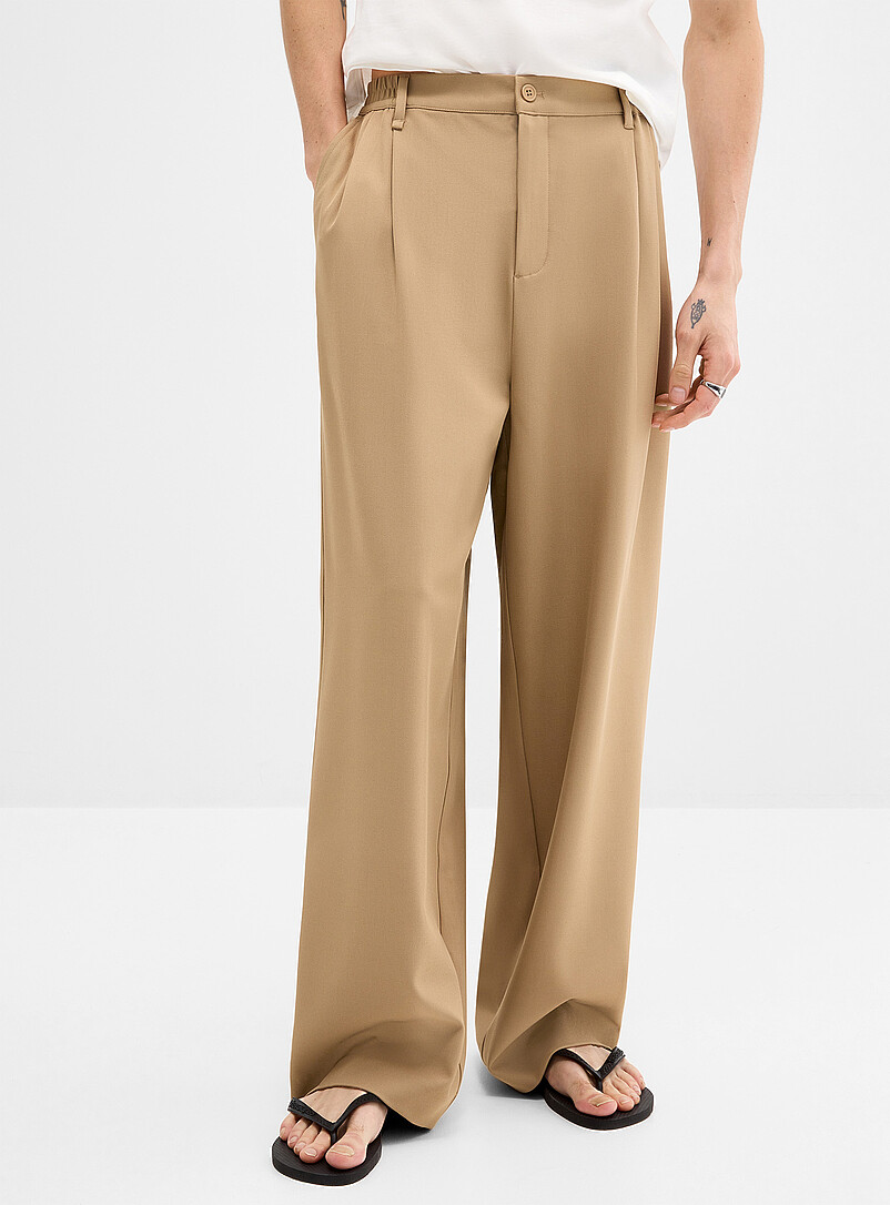 Soft twill wide pant Dalston fit - Wide & pleated product image 2