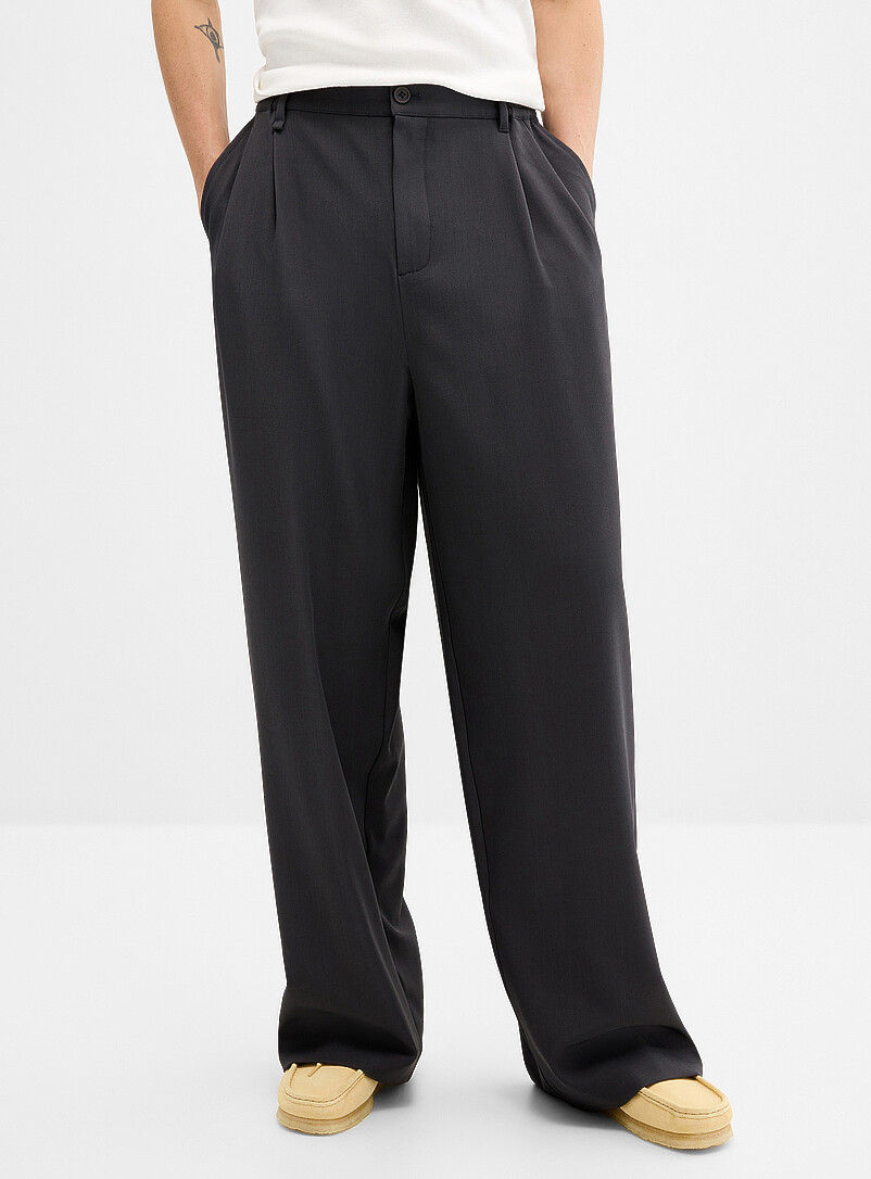 Soft twill wide pant Dalston fit - Wide & pleated product image 2