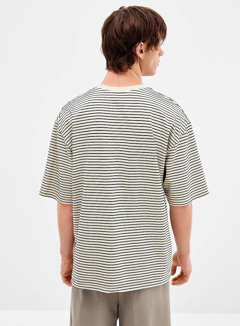 Faded striped T-shirt Imported from Seoul product image 2
