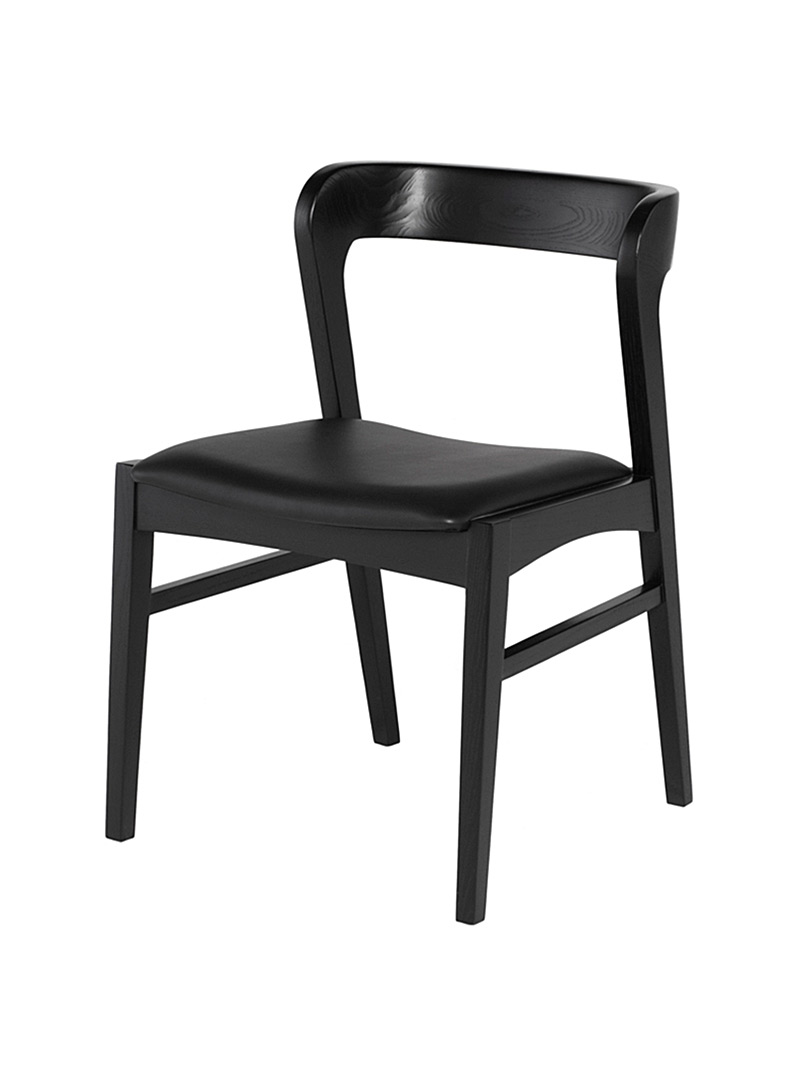 Nuevo Living Black Bjorn contemporary chair