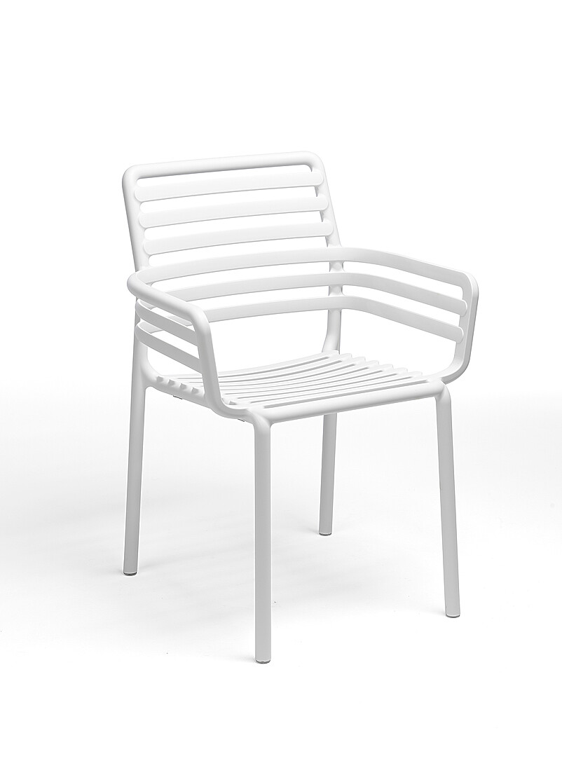 Nardi: Les chaises &agrave; accoudoirs ajour&eacute;es pour l'ext&eacute;rieur Doga Ensemble de 2 ou de 4 Vieux rose
