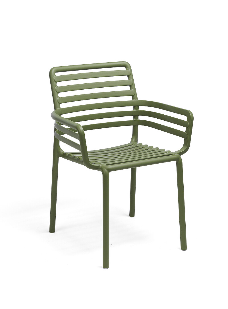 Nardi: Les chaises &agrave; accoudoirs ajour&eacute;es pour l'ext&eacute;rieur Doga Ensemble de 2 ou de 4 Vieux rose