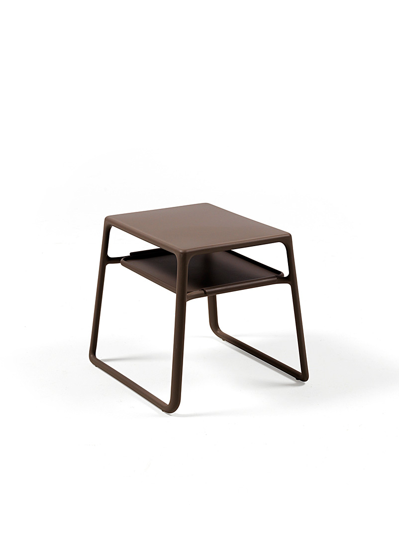 Simons Maison: La table d'appoint d'extérieur minimaliste Brun