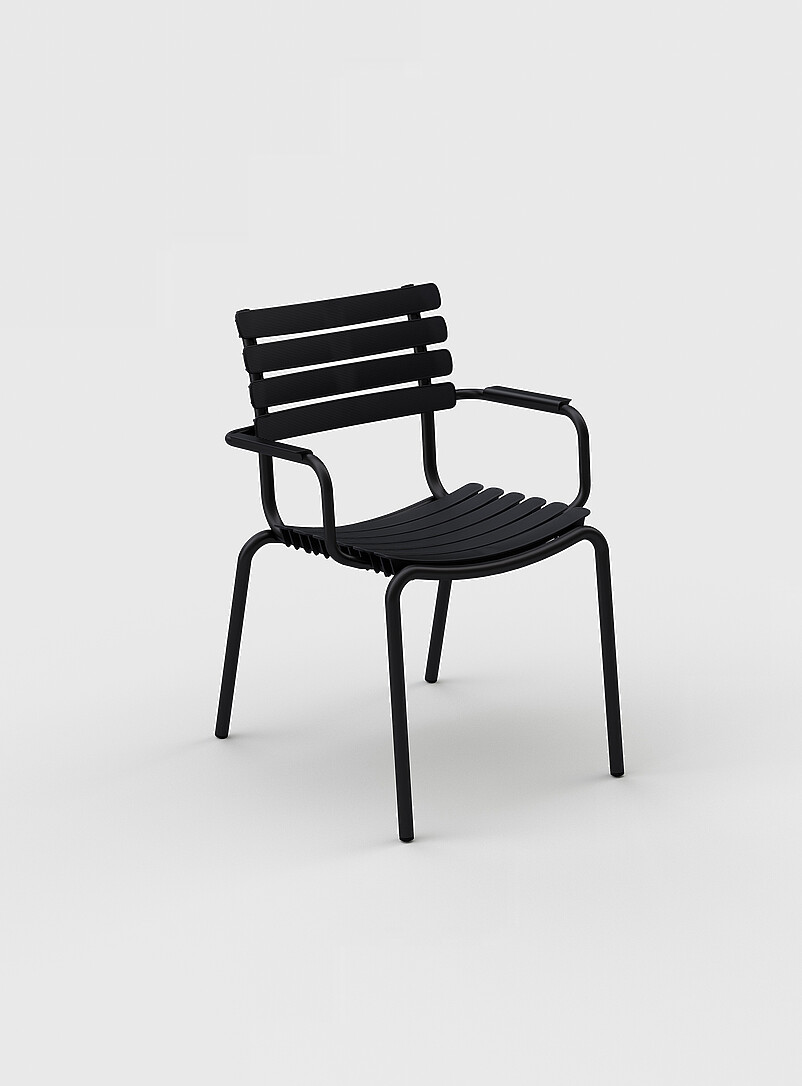 Reclips Outdoor Armrest Chairs Set Of 4