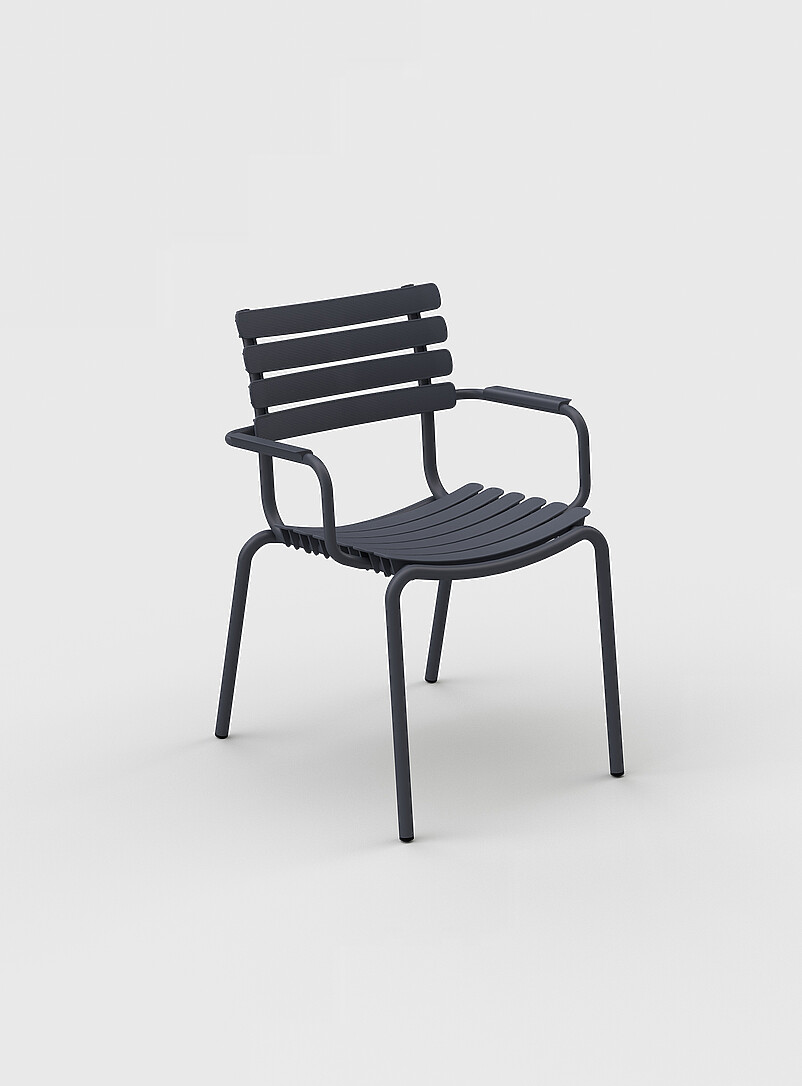 Reclips Outdoor Armrest Chairs Set Of 4
