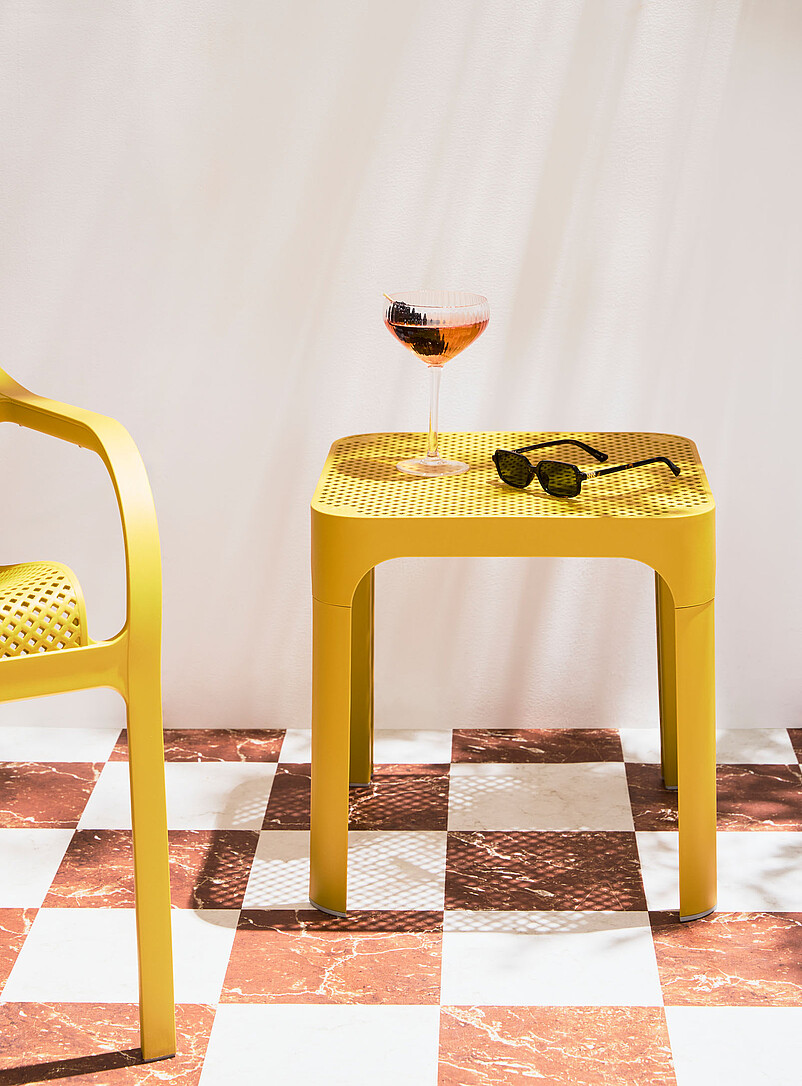 Net Outdoor Side Table