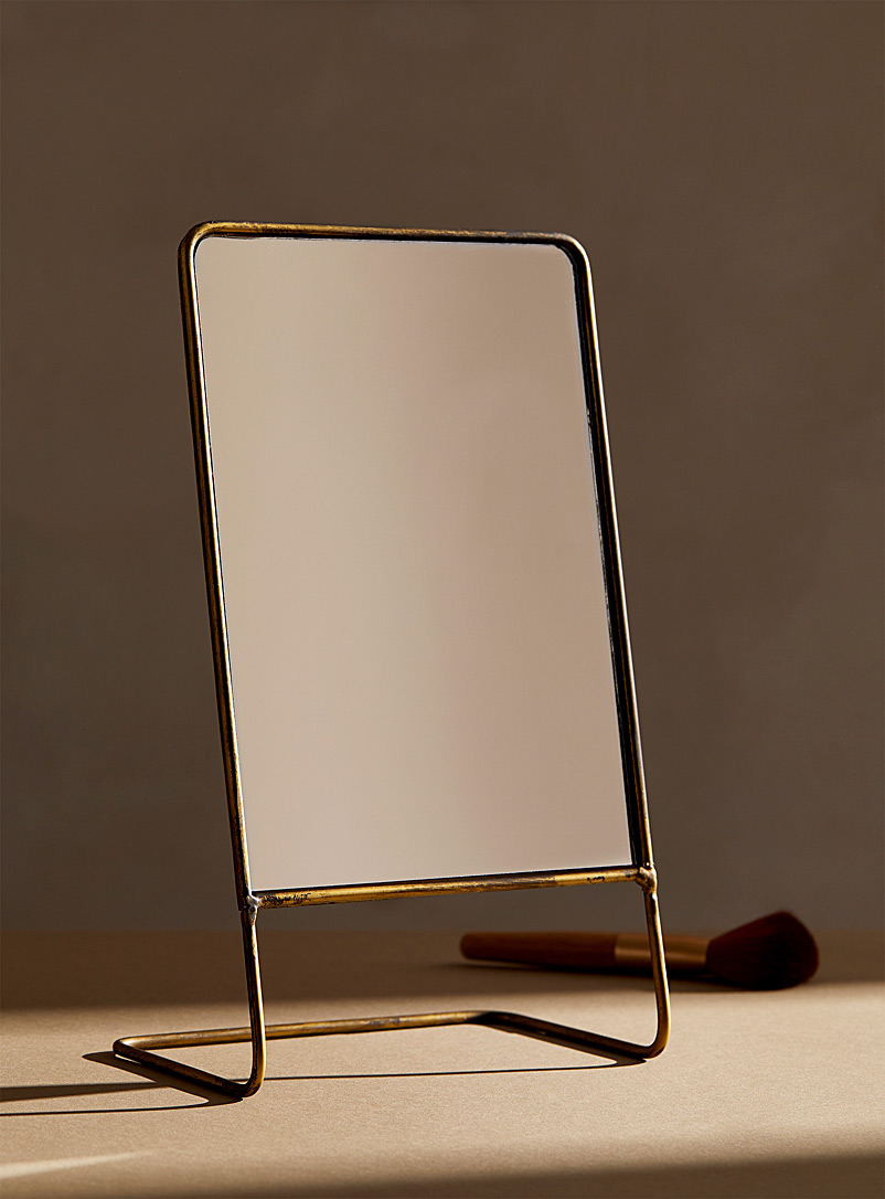 Simons Maison: Le miroir sur pied rectangulaire Assorti