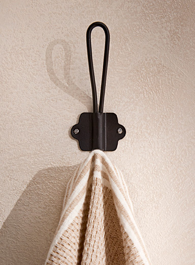 Double wall-mounted hook, Simons Maison