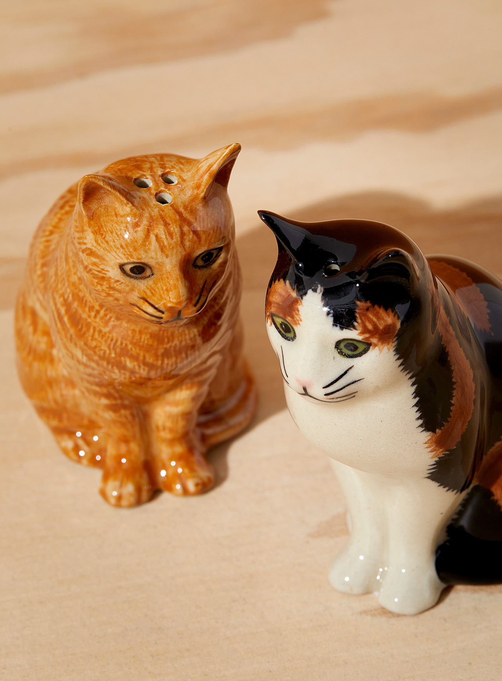 Quail - L'ensemble salière et poivrière chats Eleanor et Vincent