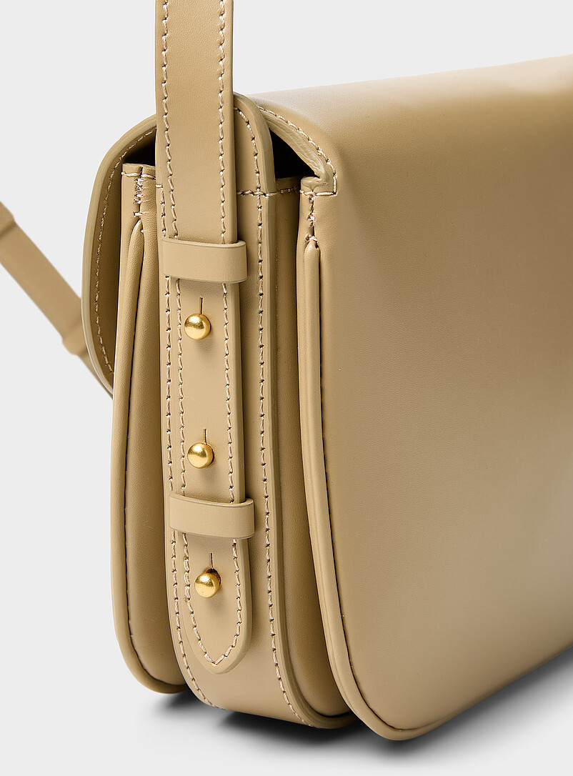 Soeur: Le petit sac cuir Bellissima sable Sable pour femme