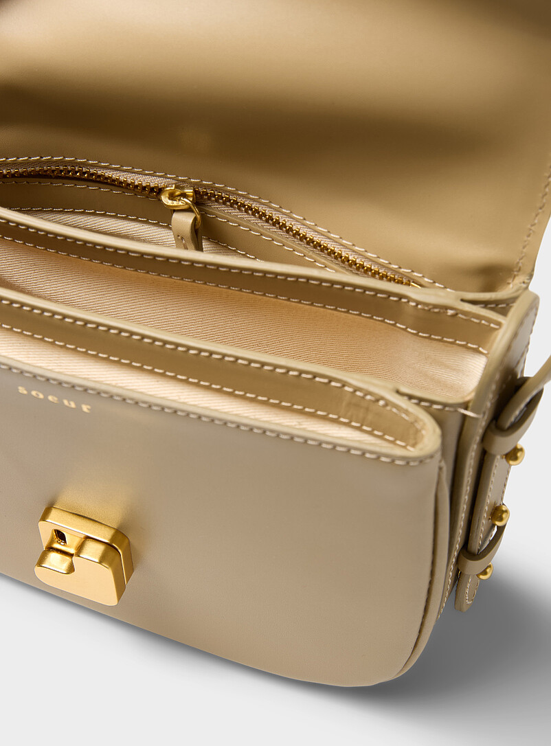 Soeur: Le petit sac cuir Bellissima sable Sable pour femme
