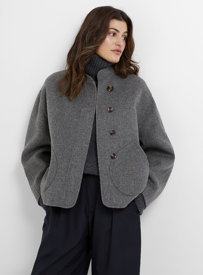 Women s Wool Coats Felt Coats Simons Canada women-s-wool-coats-felt-coats-simons-canada