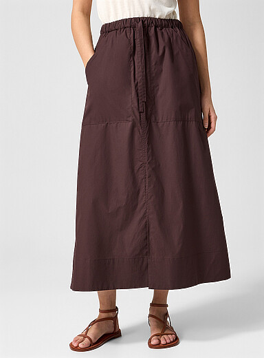 Agadir poplin skirt