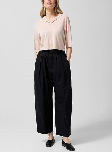 Le pantalon en popeline Vernon