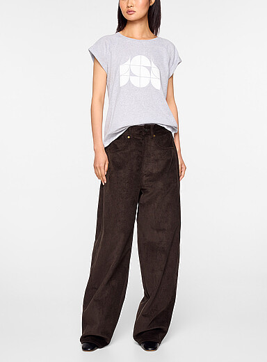 Gunther wide-leg corduroy pant