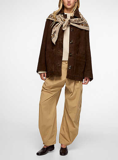 Vincenzo suede jacket