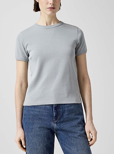 Soeur: Le t-shirt ajust&eacute; Aristide Bleu p&acirc;le - Bleu ciel pour femme