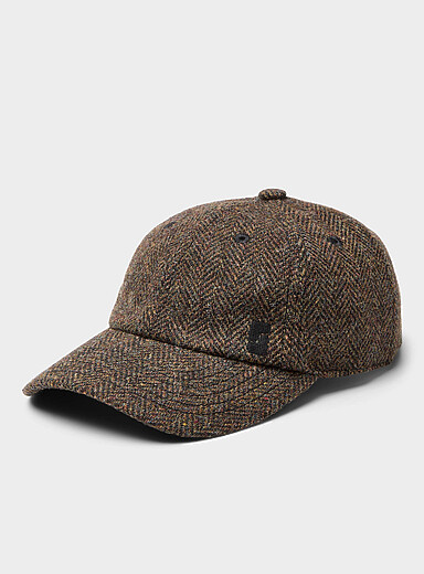 Serena pure wool chevron cap