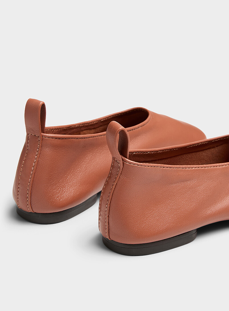 Soeur: La ballerine cuir Bala Femme Gris ardoise pour femme
