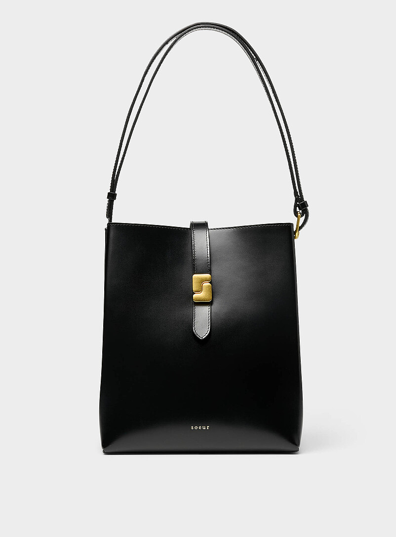 Bello minimalist square leather bag product image (primary)