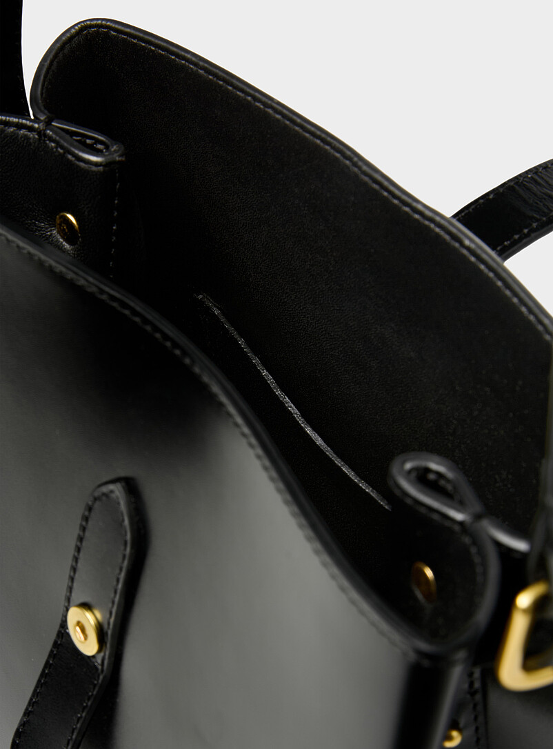 Bello minimalist square leather bag product image 3