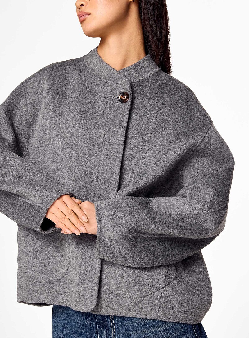 Windsor minimalist pea coat product image 2