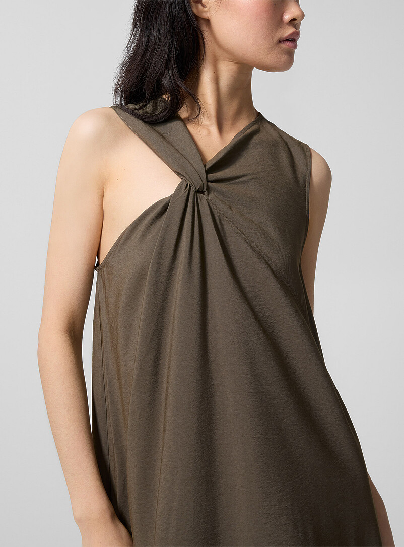 Emna tie-effect midi dress product image 2