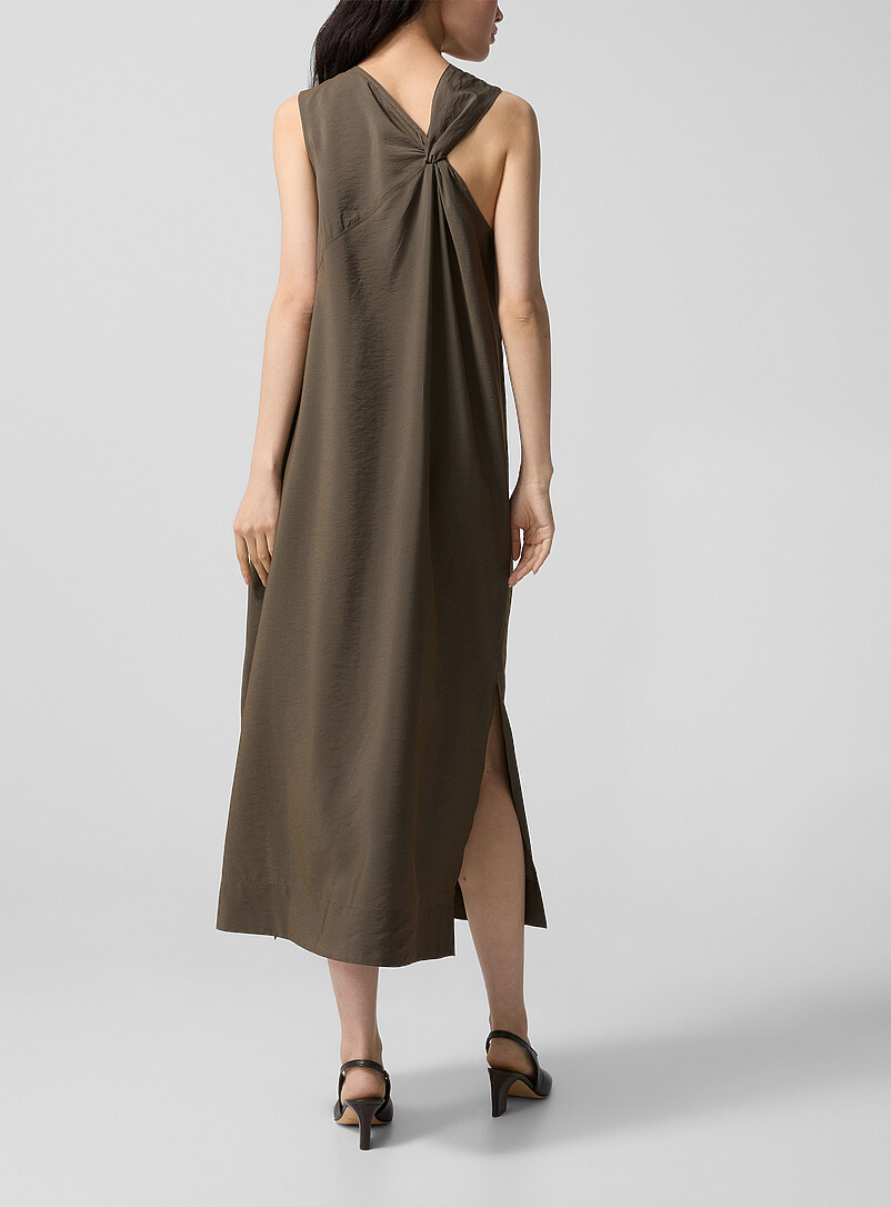 Emna tie-effect midi dress product image 3