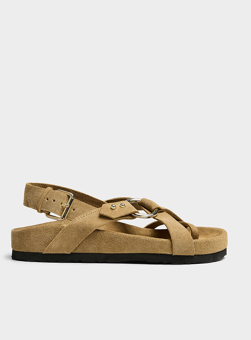 Mexico crisscross straps suede sandals Women product image 2