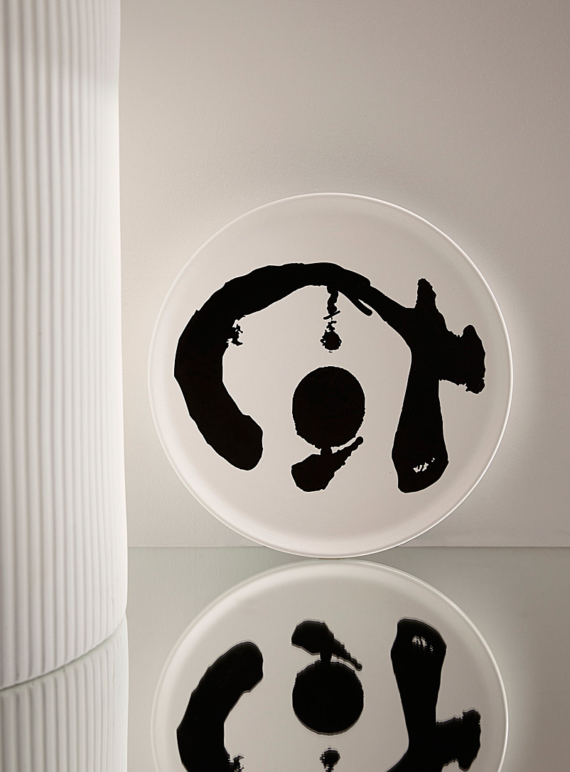RboW Assorted Number One ceramic plate for men