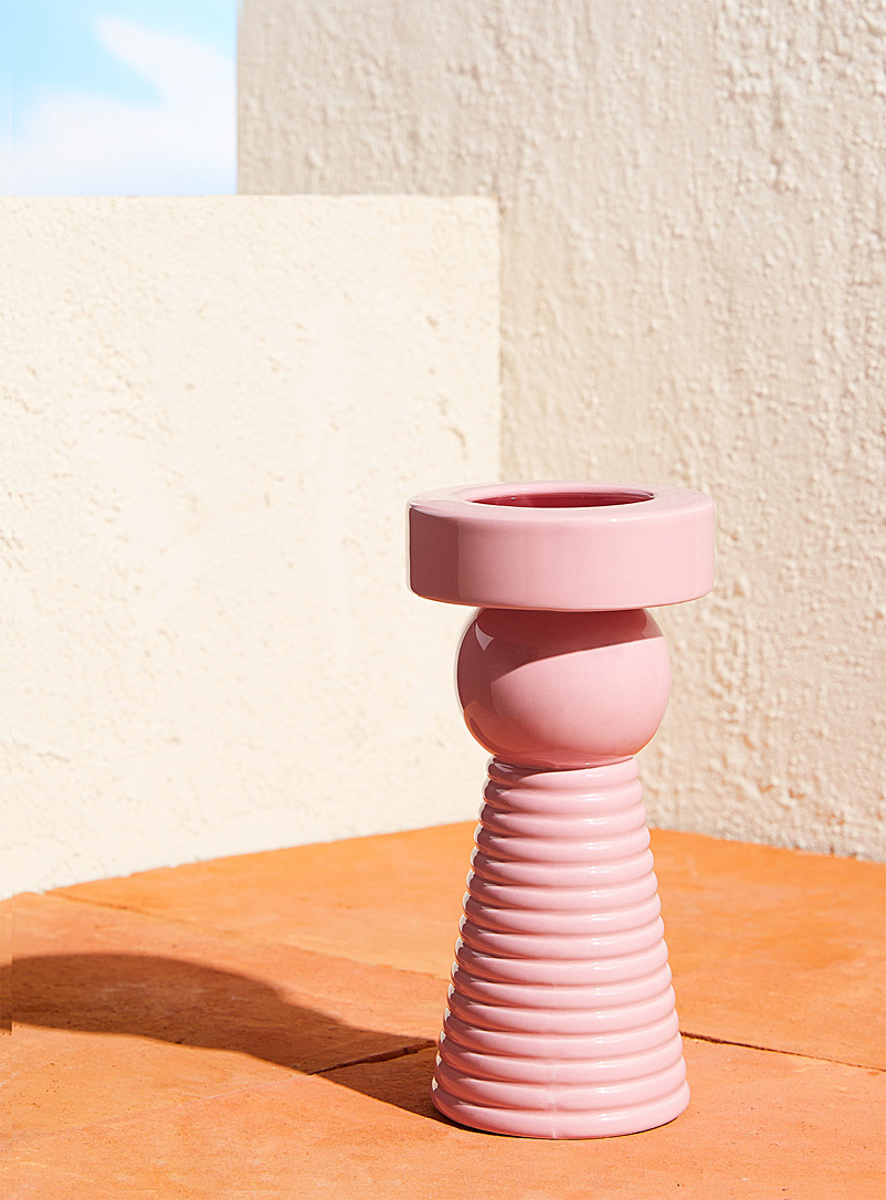 &klevering Pink Pink sculptural vase