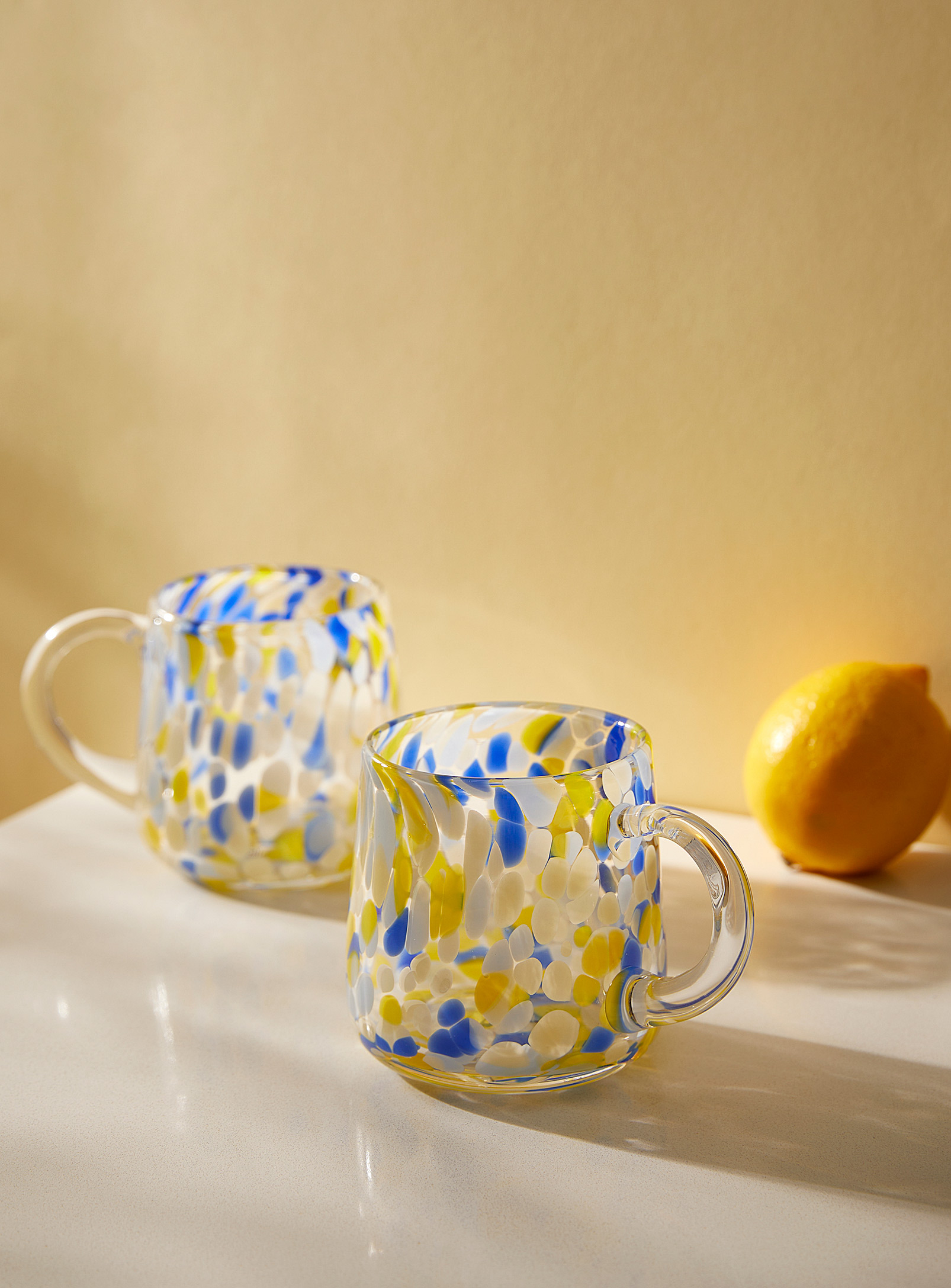 &klevering - Small speckled mugs Set of 2