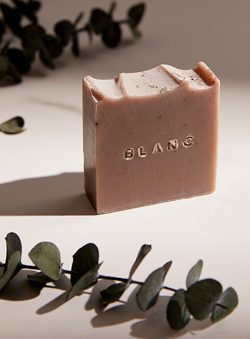BLANC: Le savon eucalyptus et argile grise Assorti