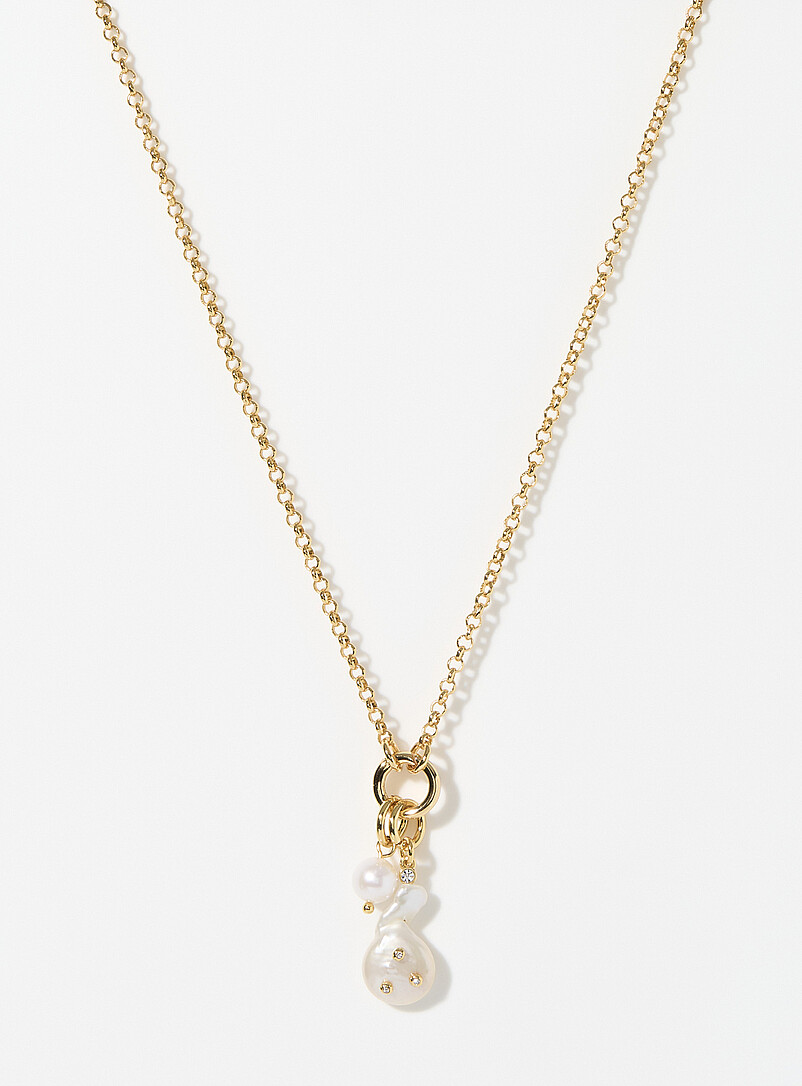 Collier Femme Morella Avec Pendentif Porte-Pièce - Chaîne Acier Inoxydable 70cm, Pièce 33mm | Bijou Personnalisable