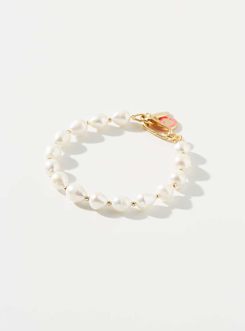 Mademoiselle Jules White Freshwater pearl bracelet for women