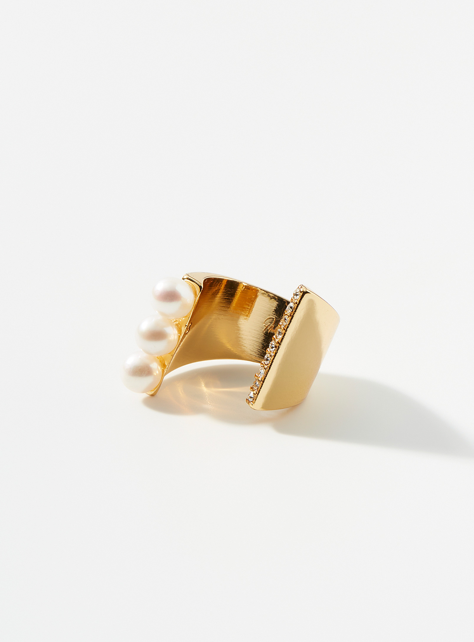 Mademoiselle Jules Anemos Large Open Ring In Gold