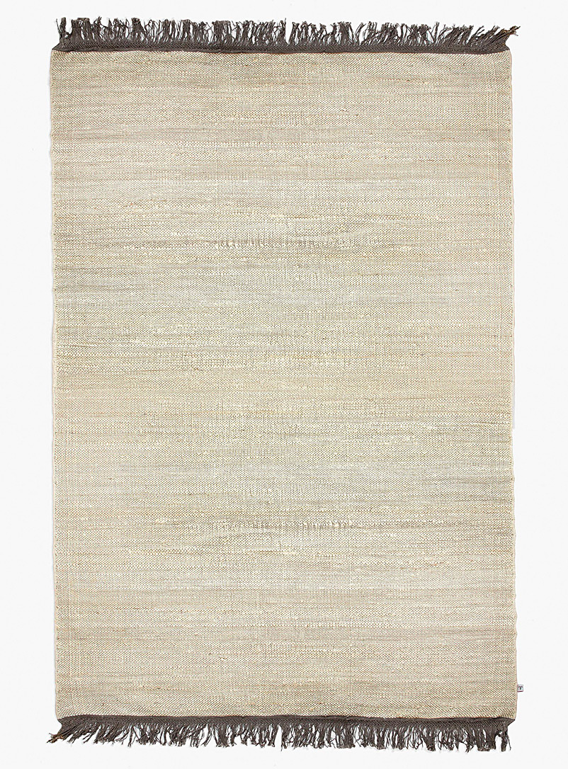 Mark Krebs Cream Beige Textured neutral rug See available sizes
