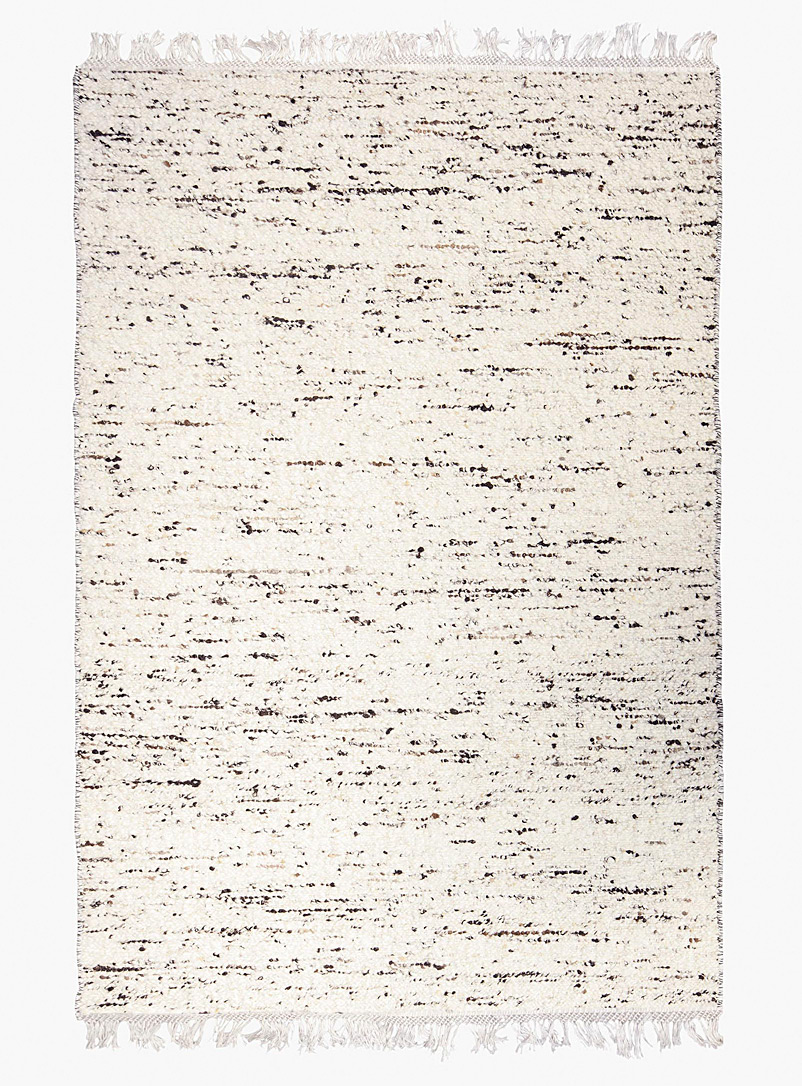 Speckled ivory artisanal rug See available sizes product image 2
